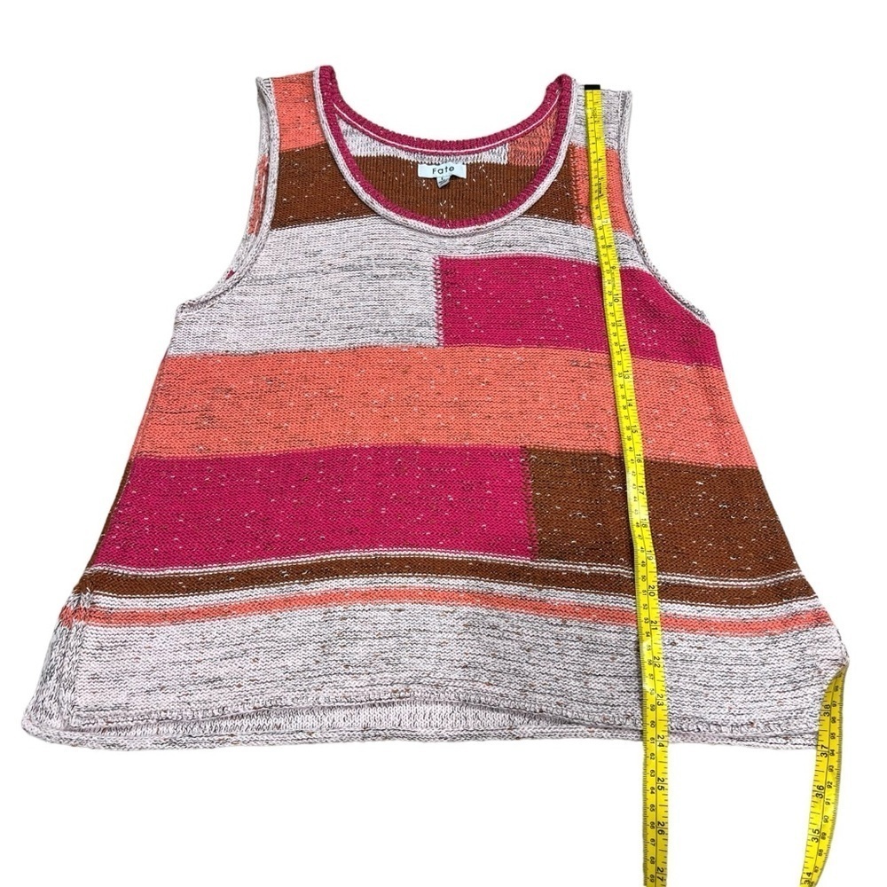 Fate Color Block/Patchwork‎ Knit Tank Size Large - Picture 7 of 14